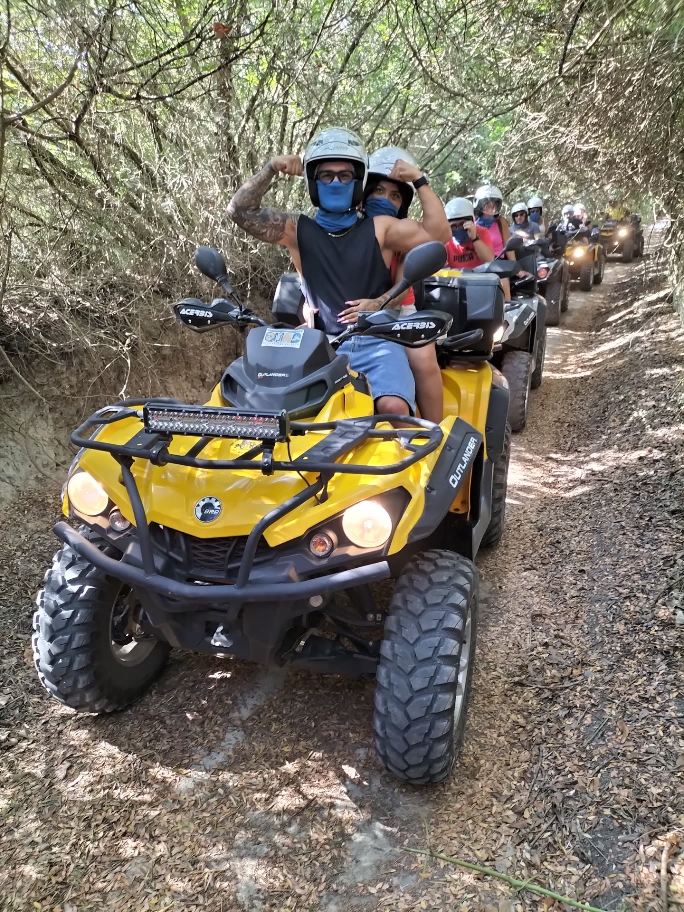 Quad sui sentieri tra la Parteolla e il Monte Serpeddì